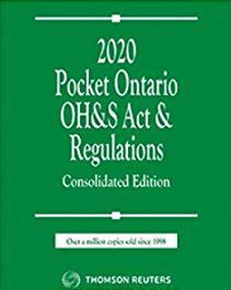 Pocket Ontario Oh&S Act And Regulations 2020